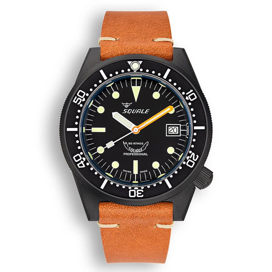 Squale 1521 Automatik Schwarz