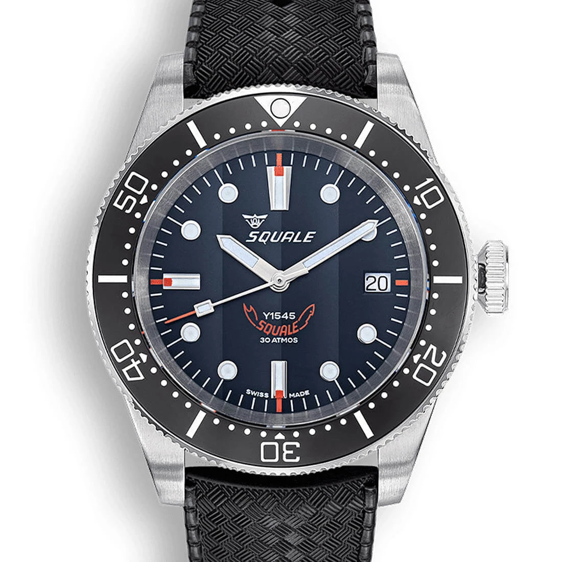 Squale 1545 Automatik Schwarz