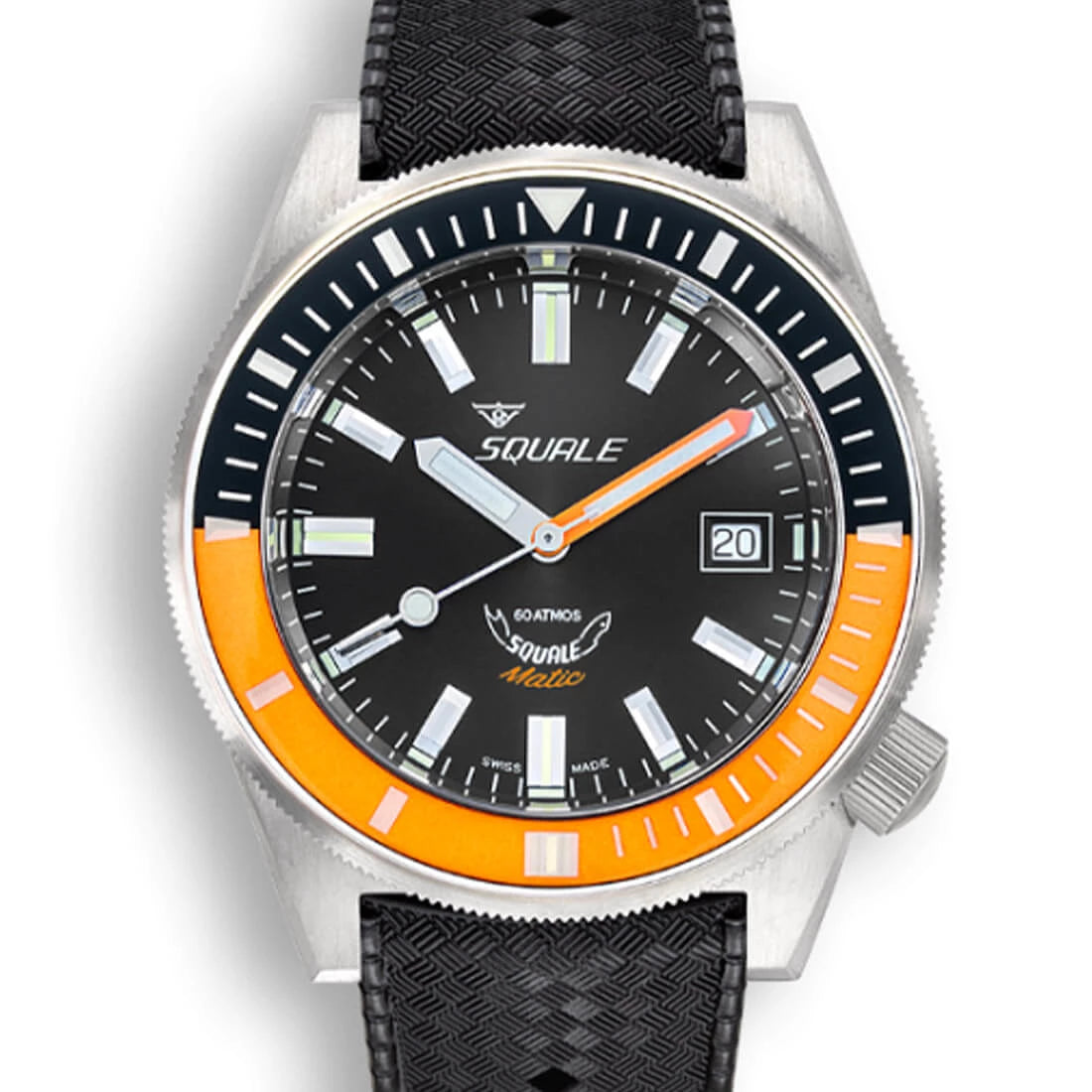 Squale Matic Automatik Schwarz