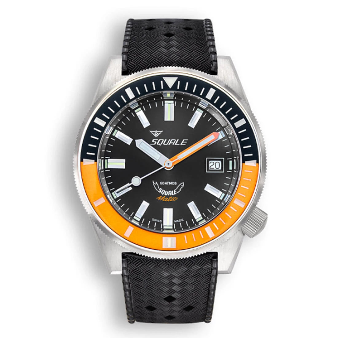 Squale Matic Automatik Schwarz