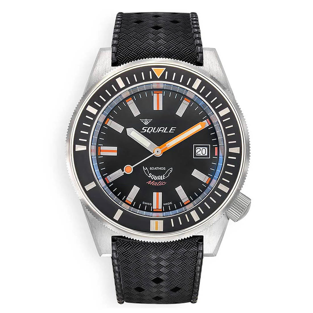 Squale Matic Automatik Schwarz