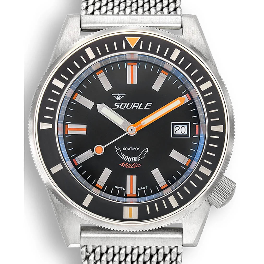 Squale Matic Automatik Schwarz