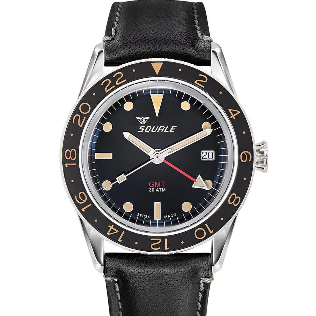 Squale Sub-39 Automatik Schwarz