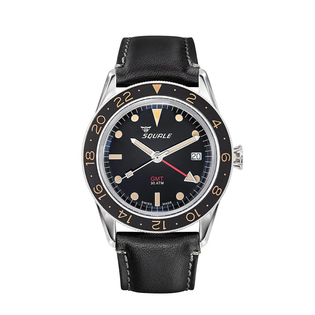 Squale Sub-39 Automatik Schwarz