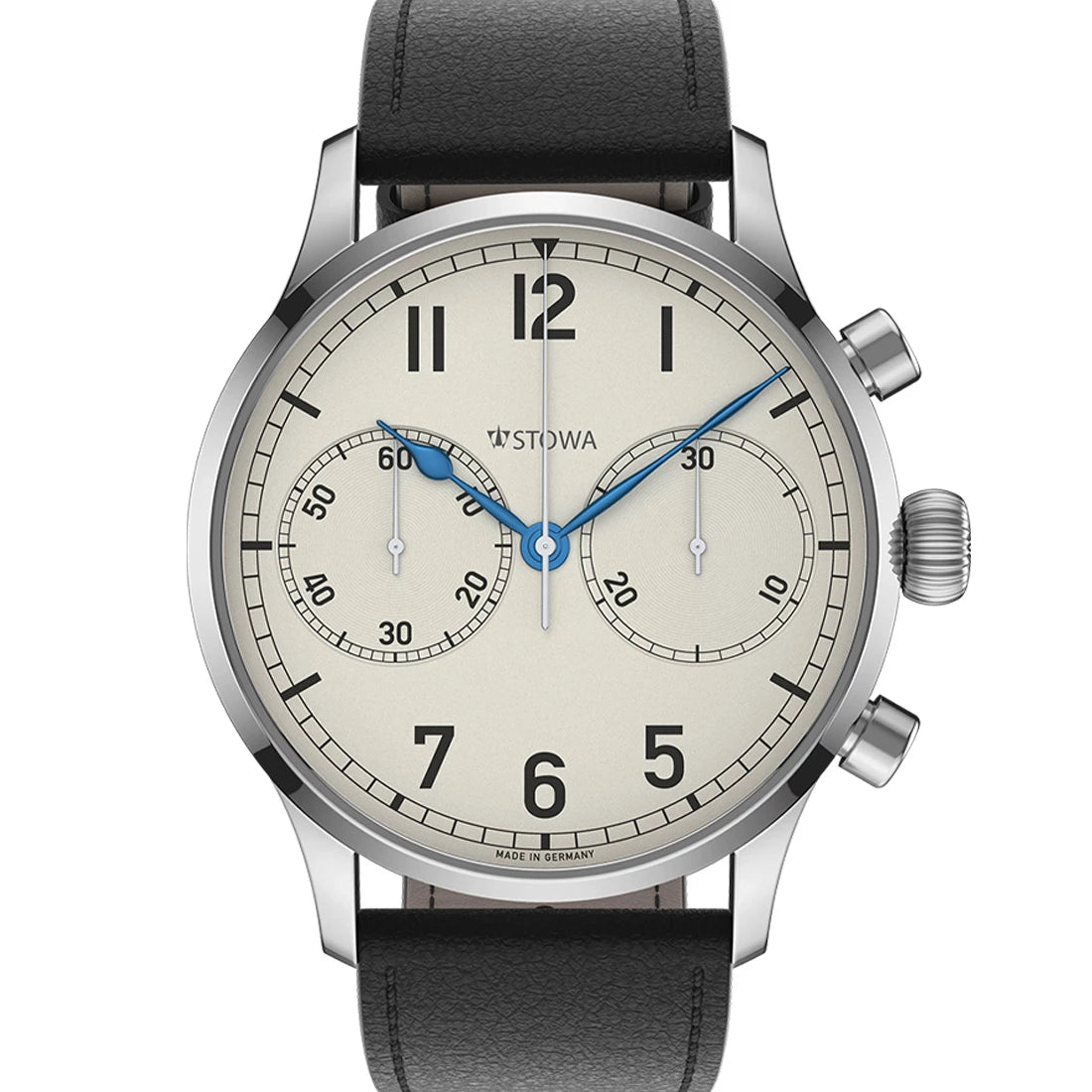 STOWA Chronographen Marine Classic Chrono Automatik Silber