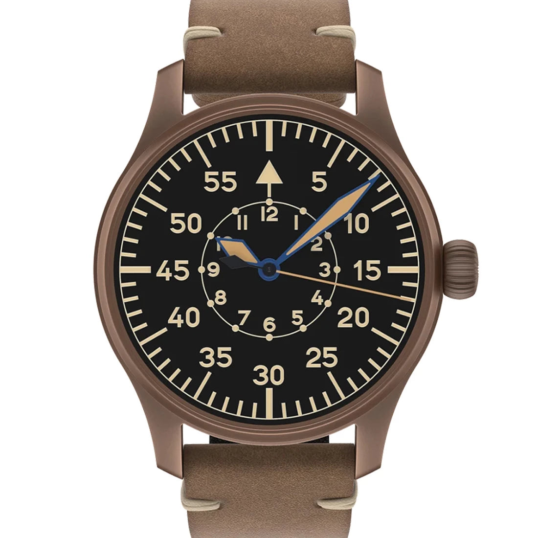 STOWA Flieger Bronze Vintage Baumuster B Automatique Noir 40mm
