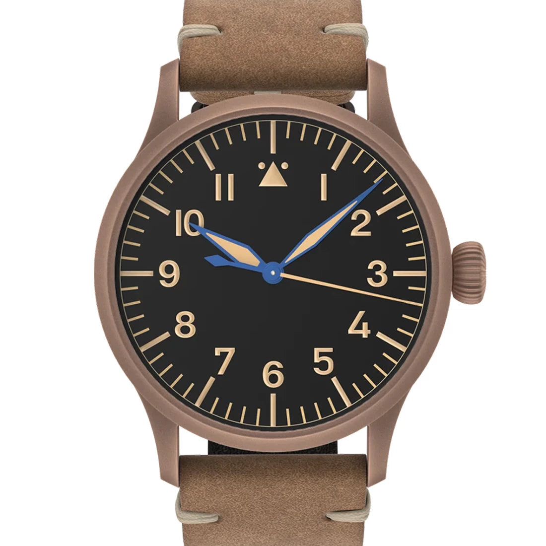 STOWA Flieger Olymp Bronze Remontage Manuel Noir 41mm