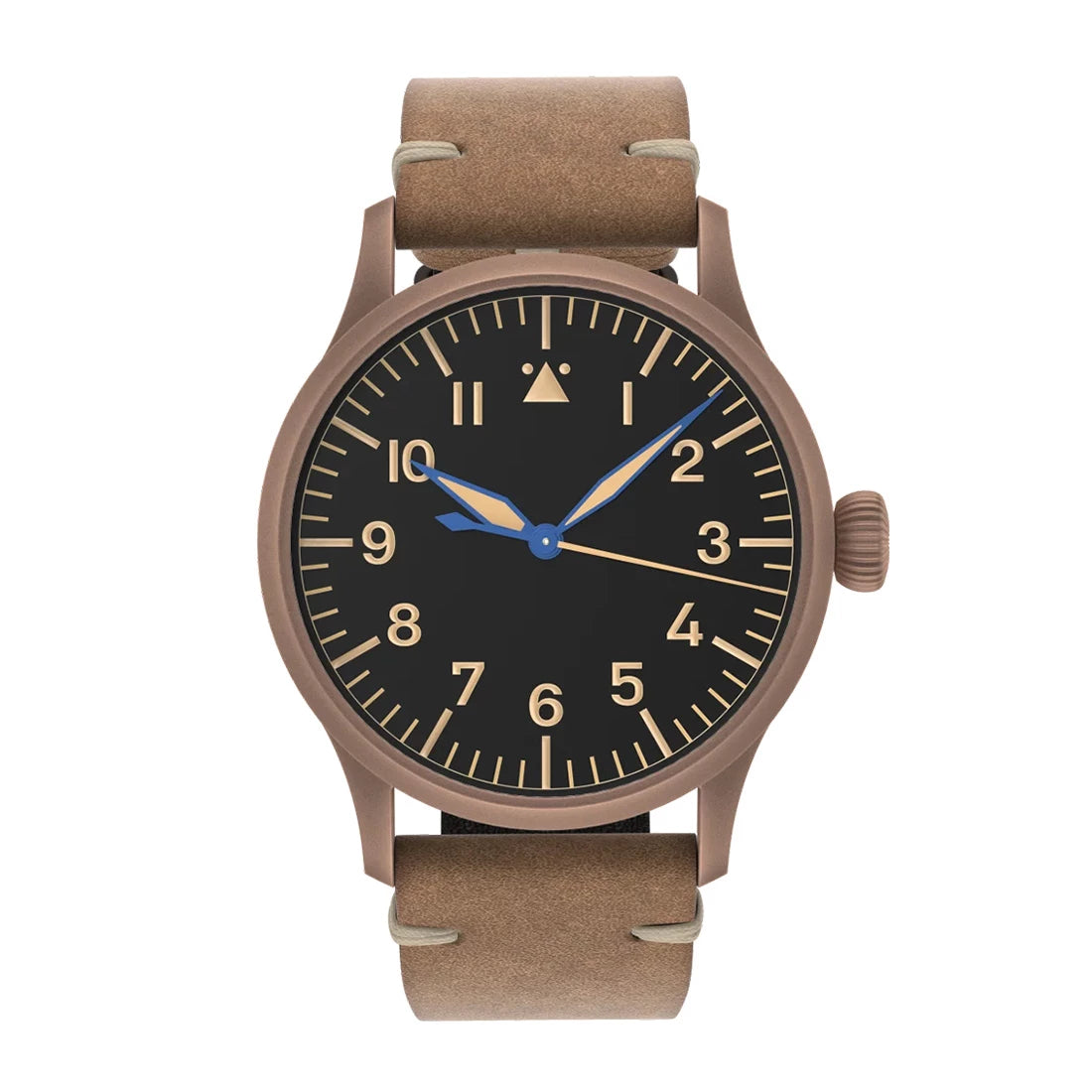 STOWA Flieger Olymp Bronze Remontage Manuel Noir 41mm