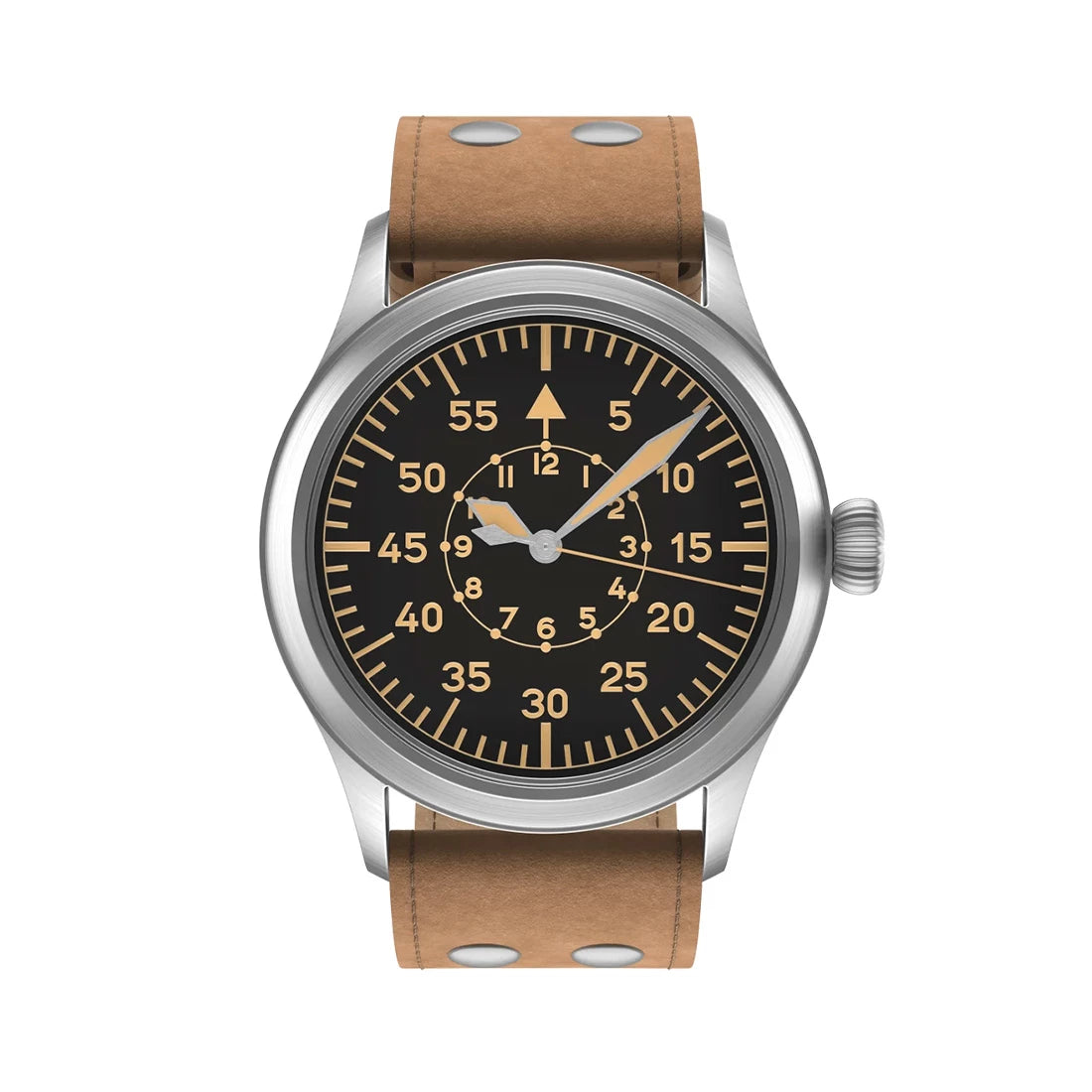 STOWA Flieger Vintage Sport Baumuster B Automatique Noir 43mm