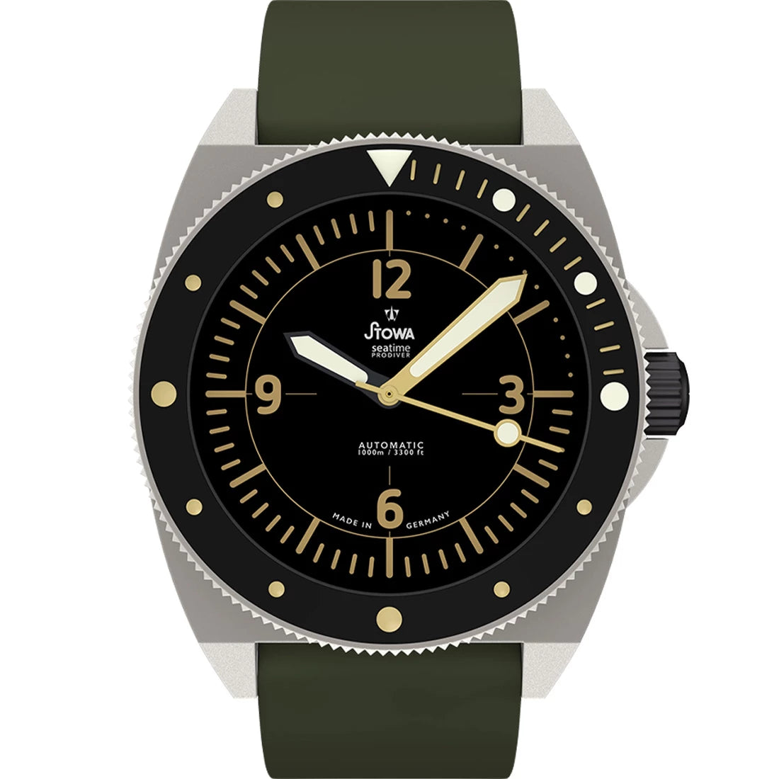 STOWA Sports Prodiver Vintage 95 Limited Automatik Schwarz