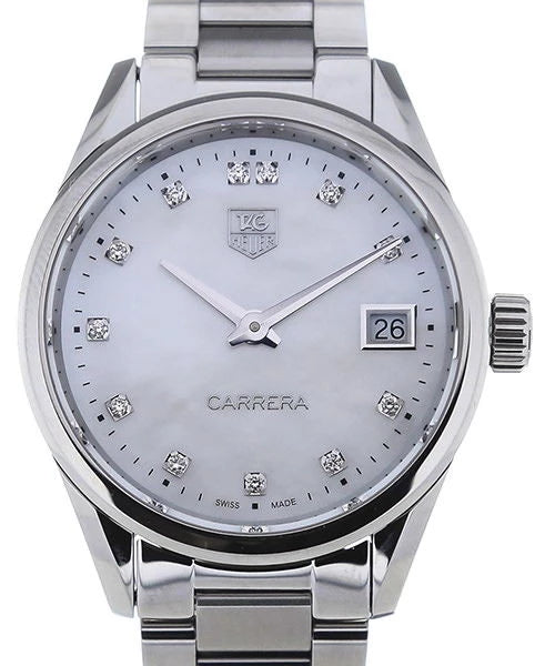 Carrera 32 Quartz Gemstone MoP Dial WAR1314.BA0778
