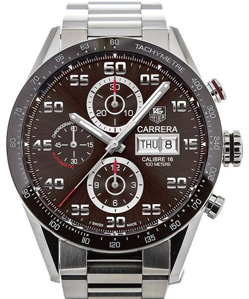 TAG Heuer Carrera Automatik Braun