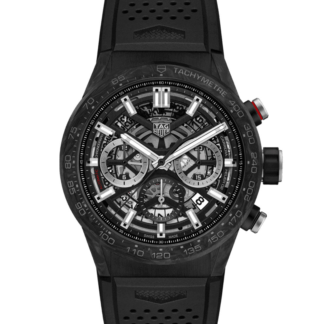 TAG Heuer Carrera Automatik Schwarz