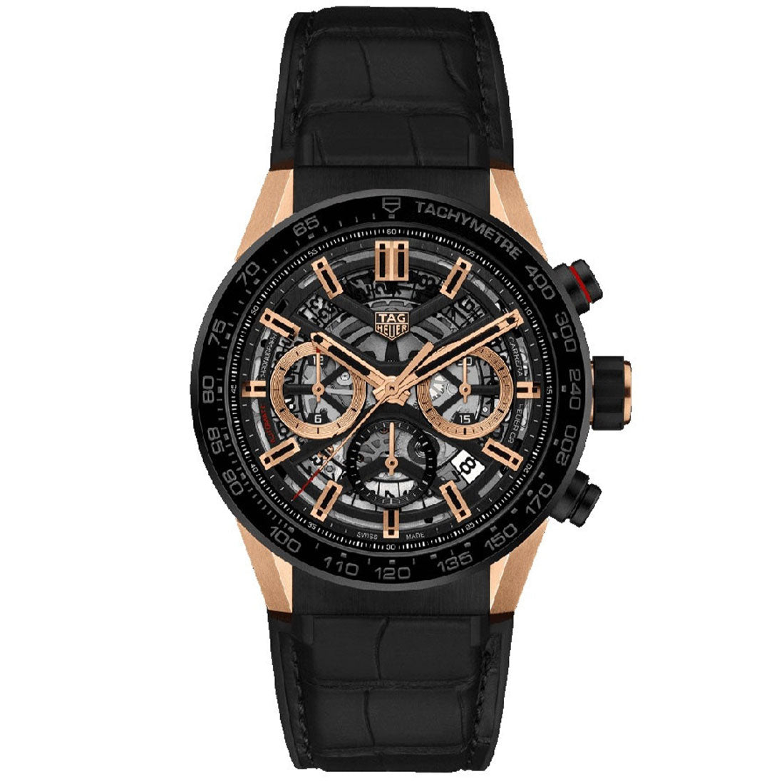 TAG Heuer Carrera Automatik Schwarz