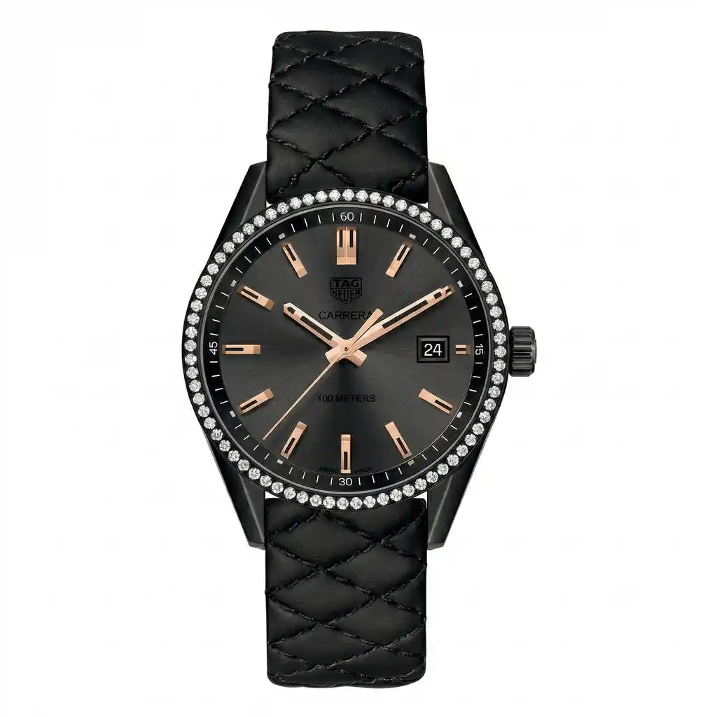 TAG Heuer Carrera Quarz Grau 39mm