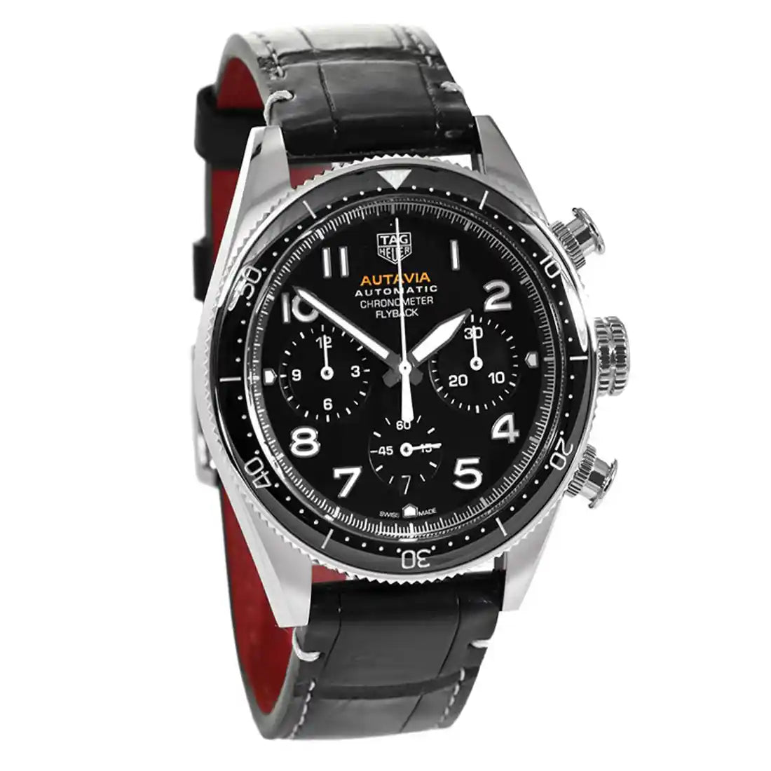 TAG Heuer Autavia Automatic Zwart 42 mm