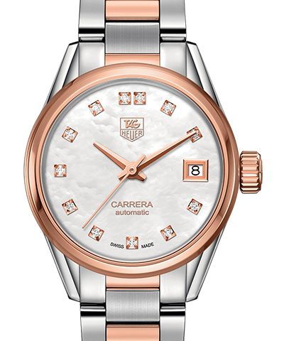 TAG Heuer Carrera Automatic Mother of Pearl 28mm