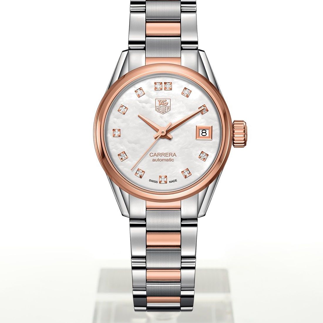 TAG Heuer Carrera Automatic Mother of Pearl 28mm