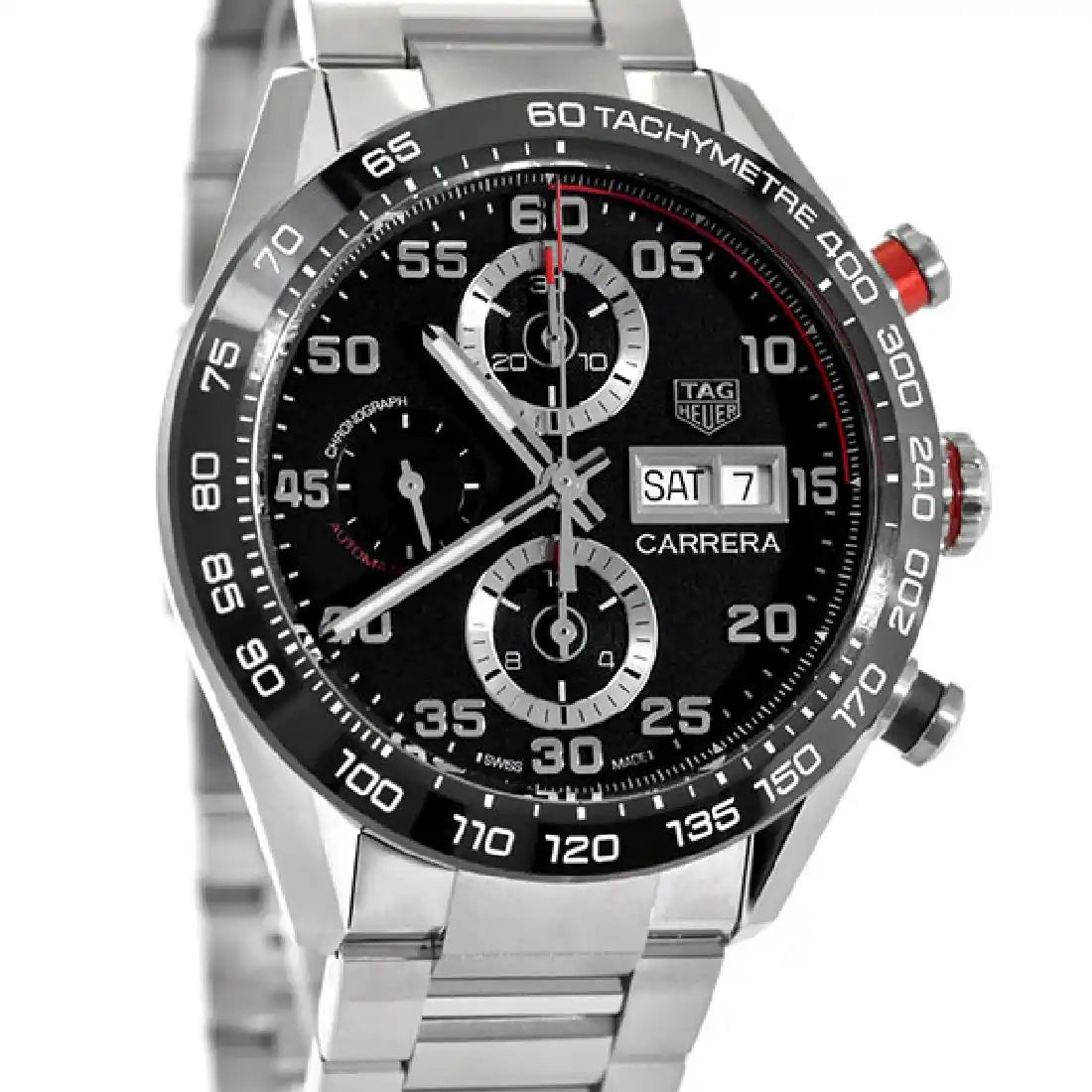 TAG Heuer Carrera Automatic Zwart 44 mm