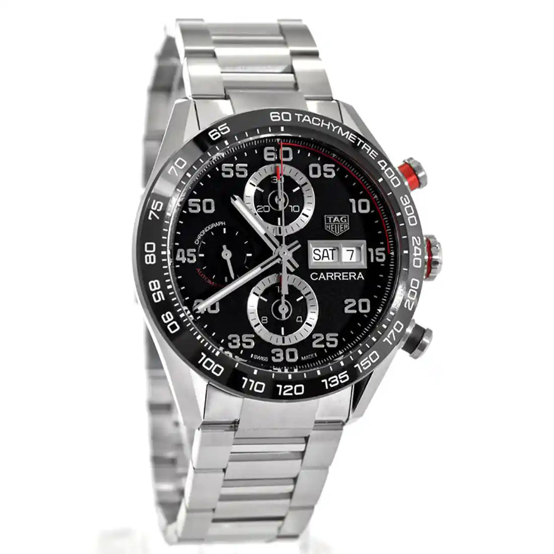TAG Heuer Carrera Automatic Zwart 44 mm