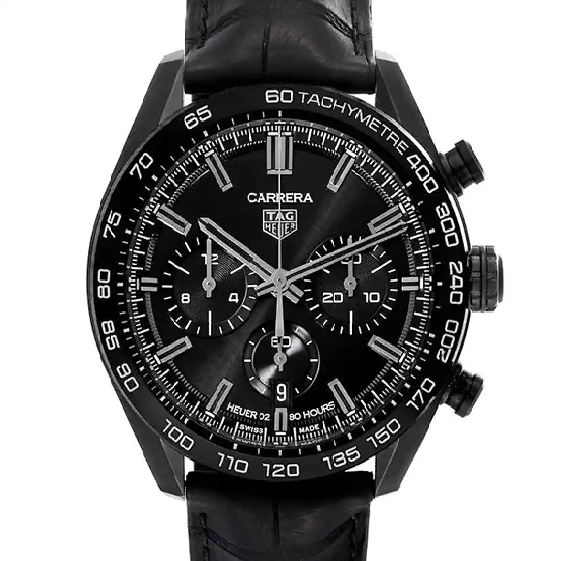 TAG Heuer Carrera Automatic Zwart 44 mm