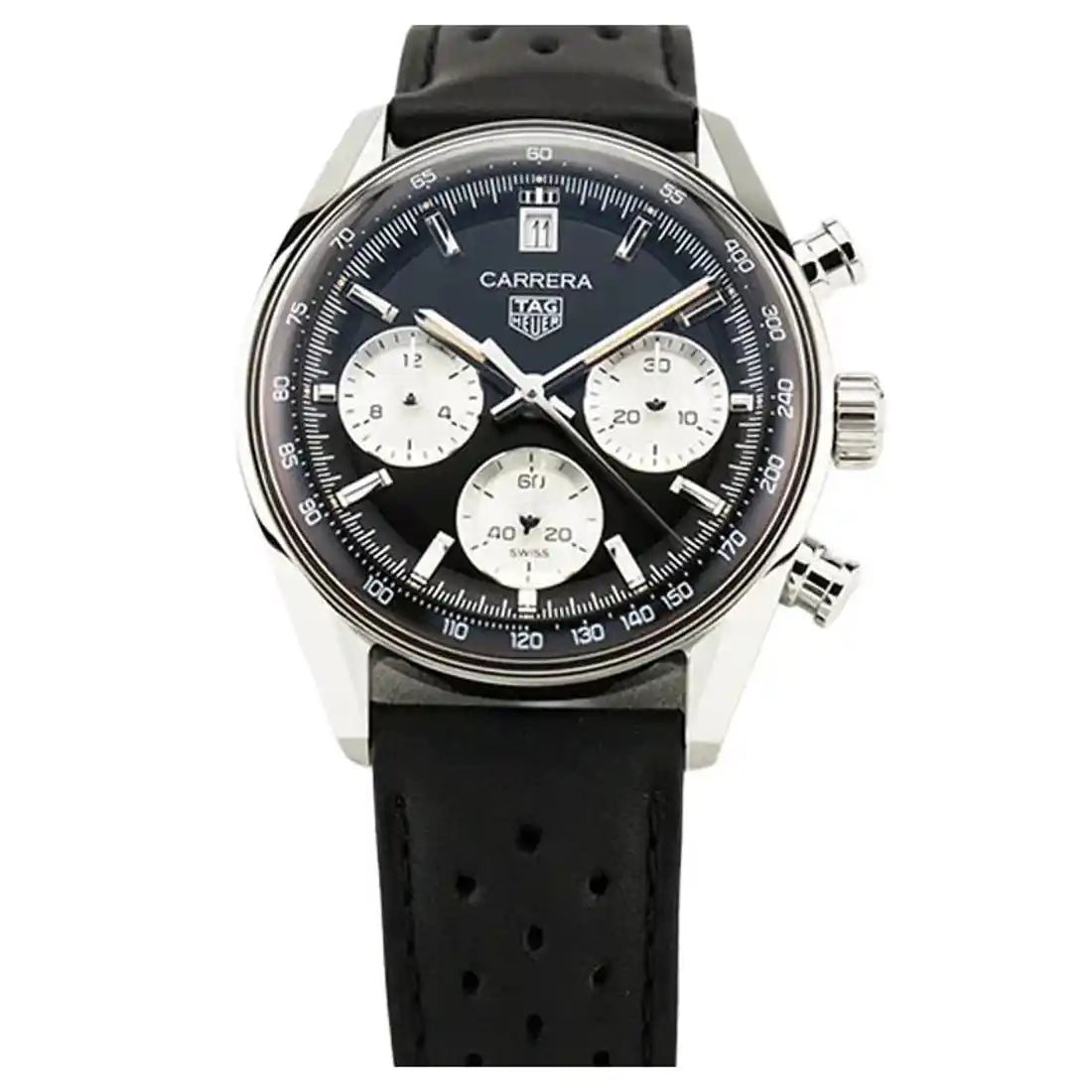 TAG Heuer Carrera Automatic Zwart 39 mm