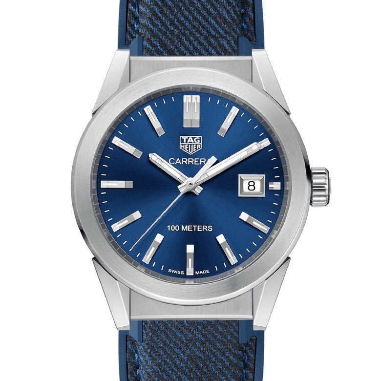TAG Heuer Carrera Quartz Blauw 36 mm