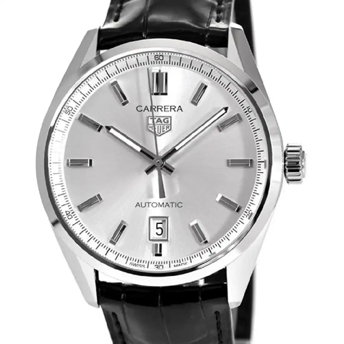 TAG Heuer Carrera Automatic Grijs 39 mm