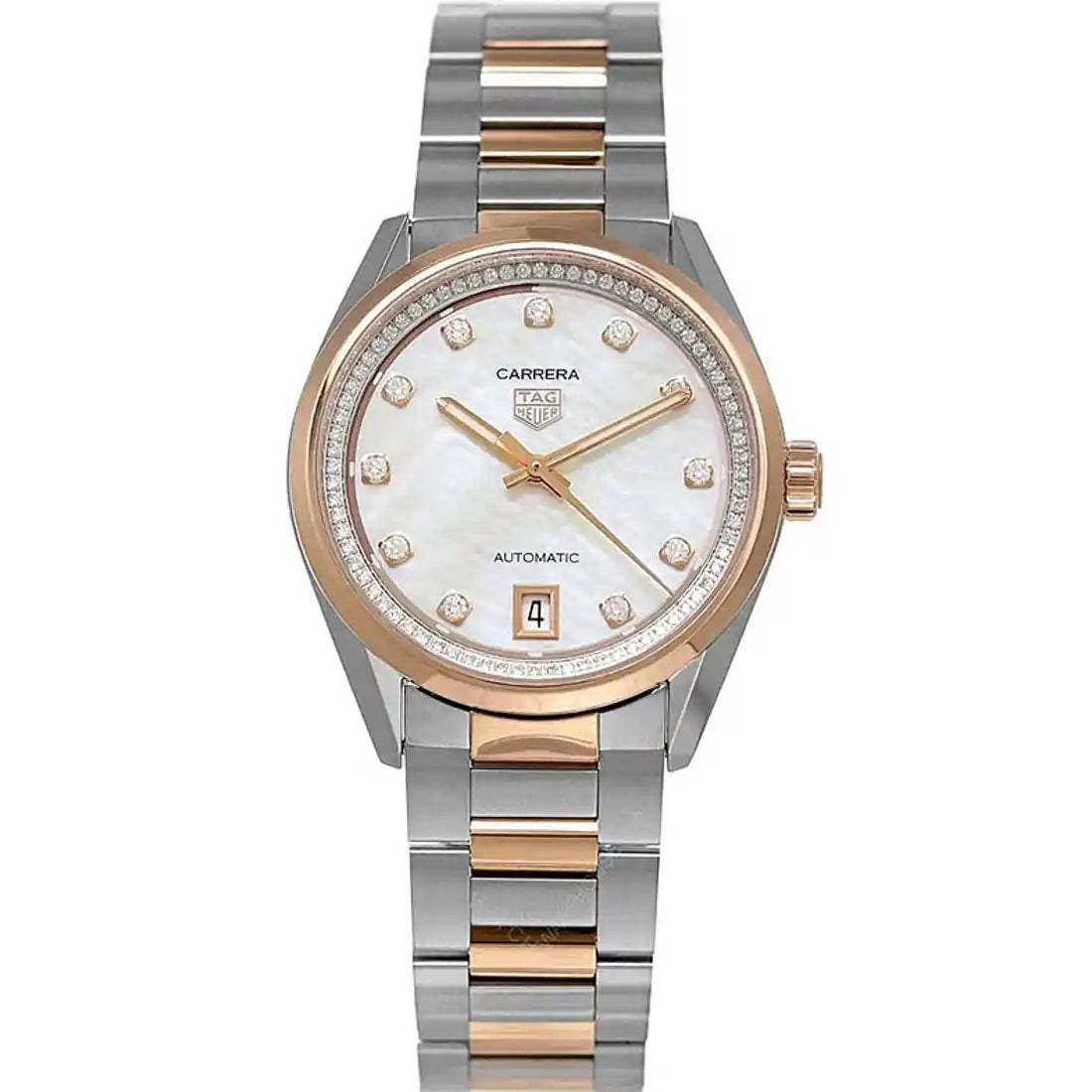 TAG Heuer Carrera Automatic Pearl White 36mm