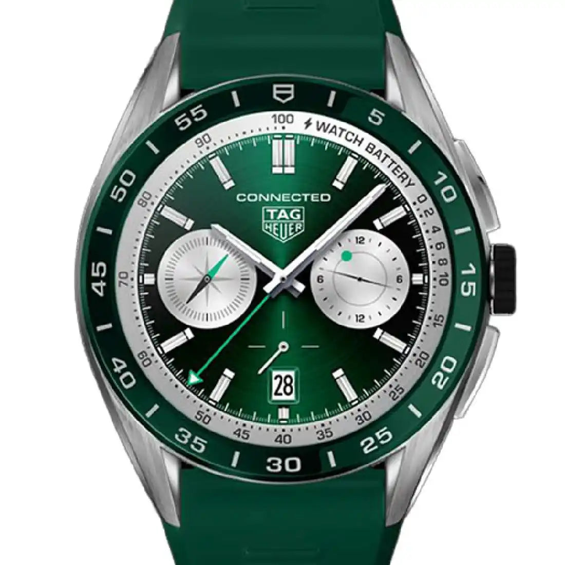 TAG Heuer Connected Quartz Groen 45 mm