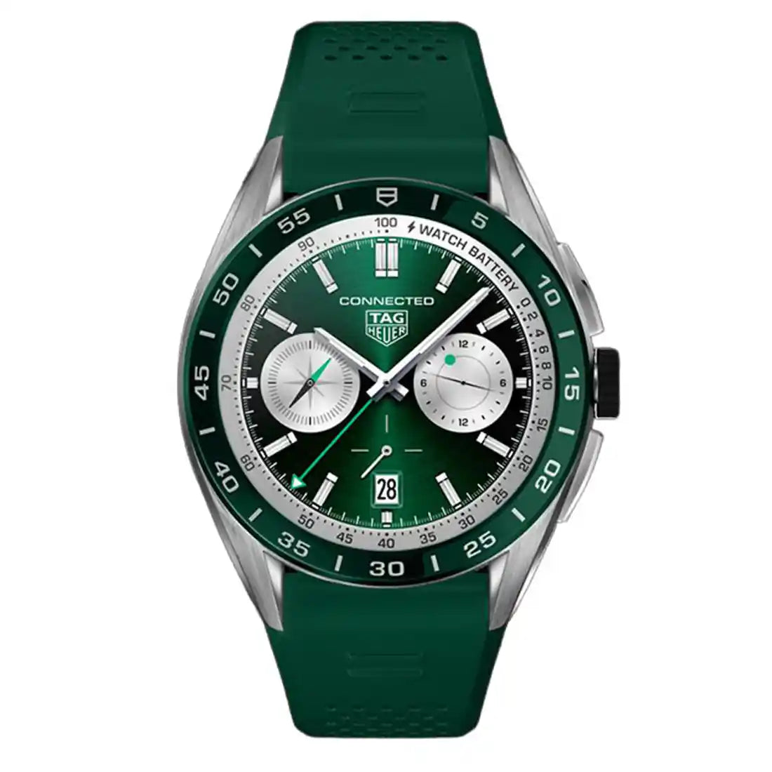 TAG Heuer Connected Quartz Groen 45 mm