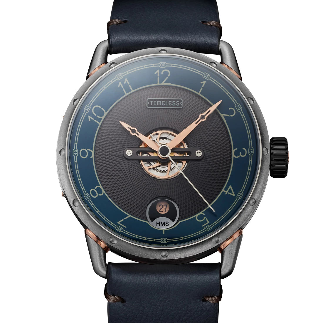 Timeless Watch HMS 003 Automatic Blue 41.5mm