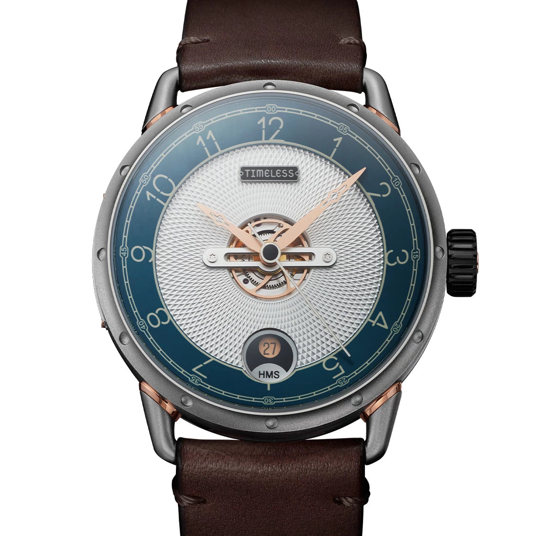 Timeless Watch HMS 003 Automatic Blue 41.5mm