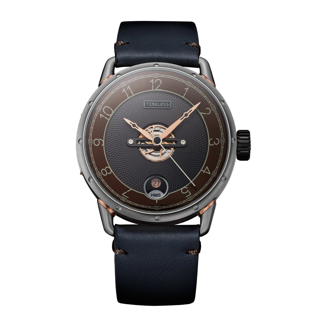 Timeless Watch HMS 003 Automatic Brown 41.5mm