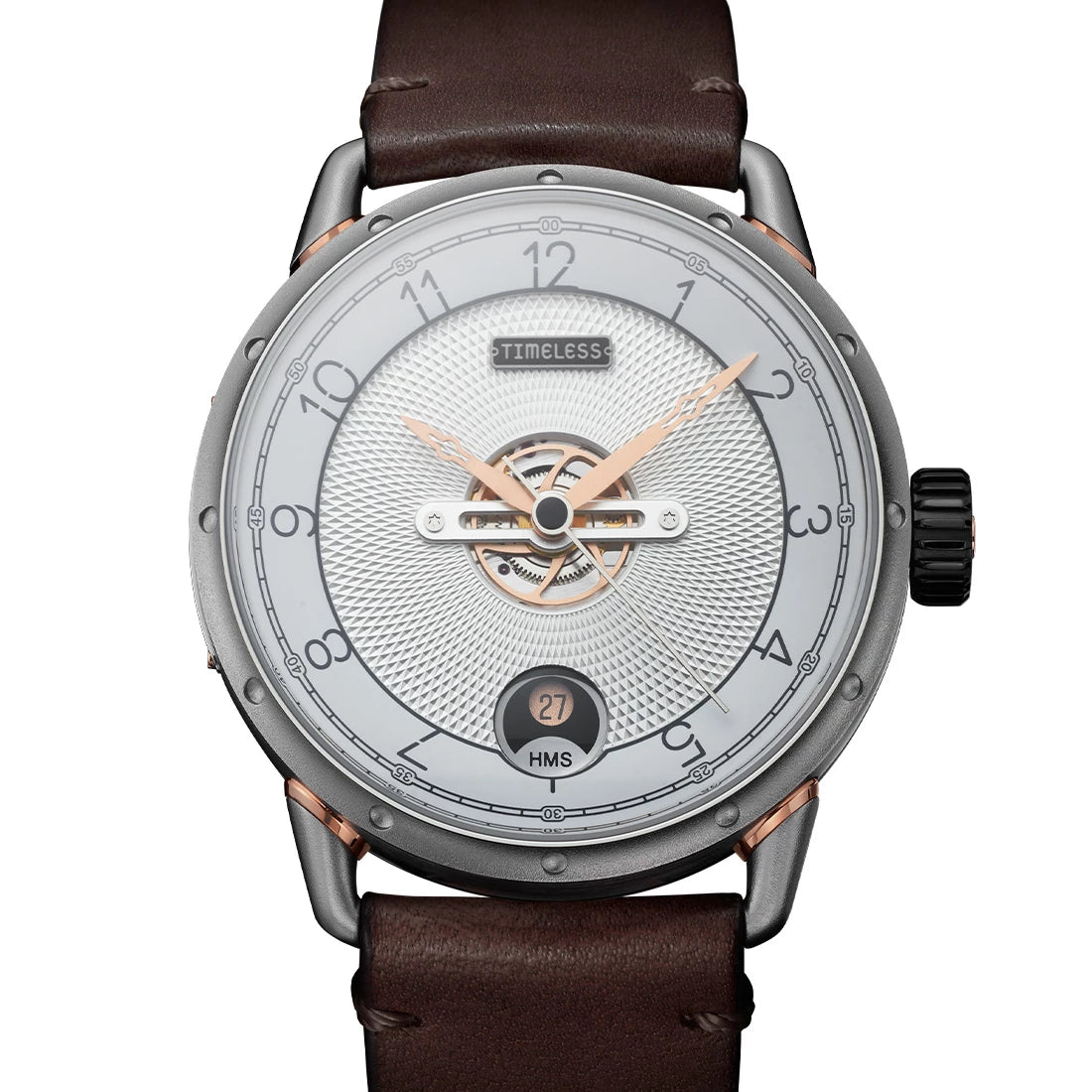 Timeless Watch HMS 003 Automatic White 41.5mm