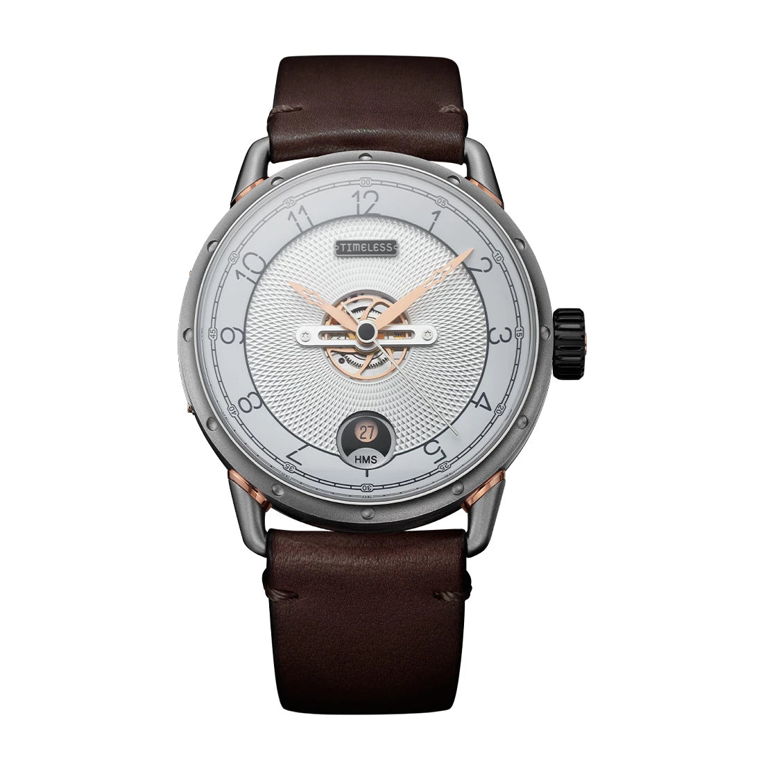 Timeless Watch HMS 003 Automatic White 41.5mm