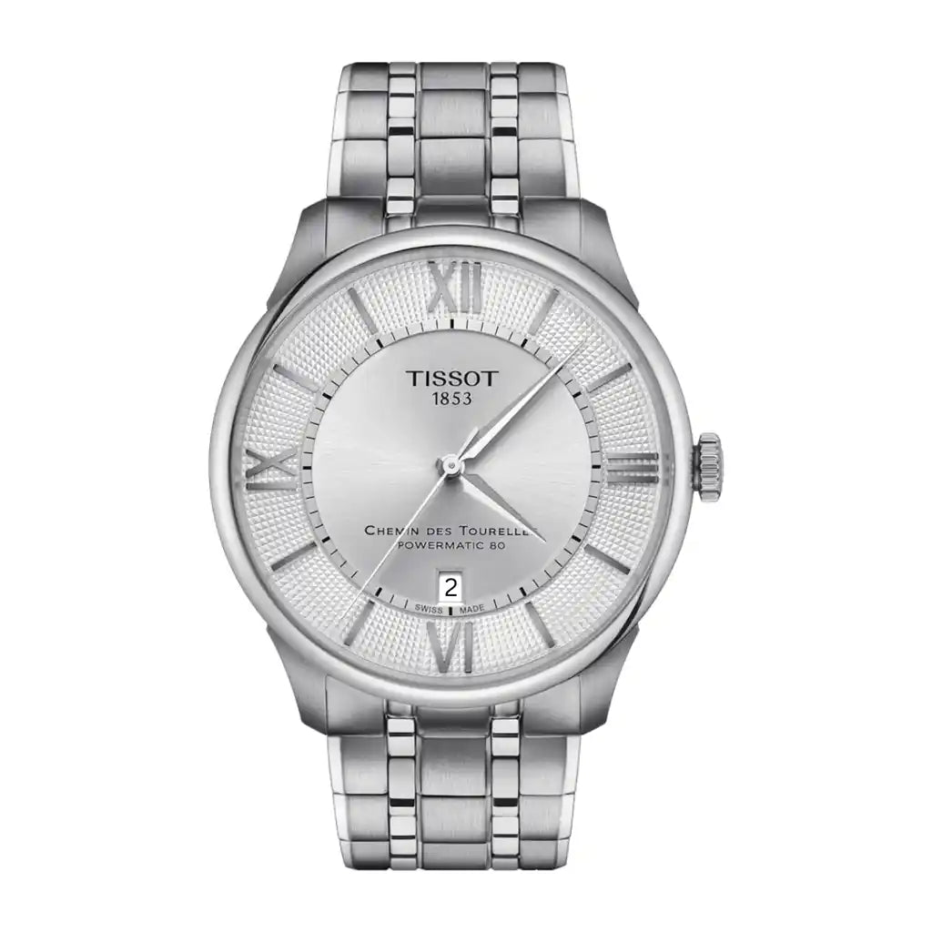 Montre Tissot Classic Dream T139.407.11.038.00, cadran argenté, acier inoxydable, 42 mm