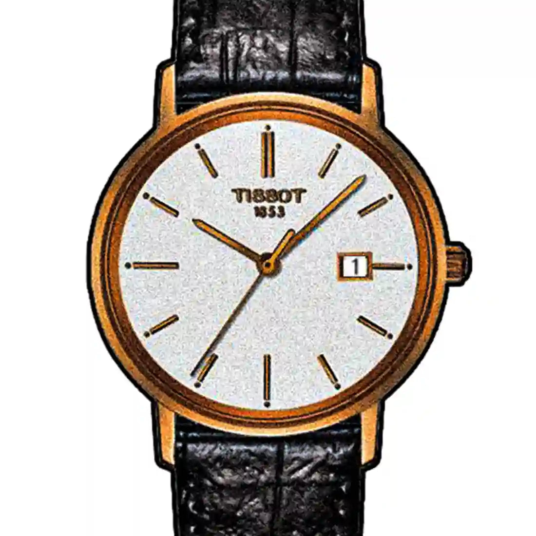 TISSOT T-Gold Quartz White