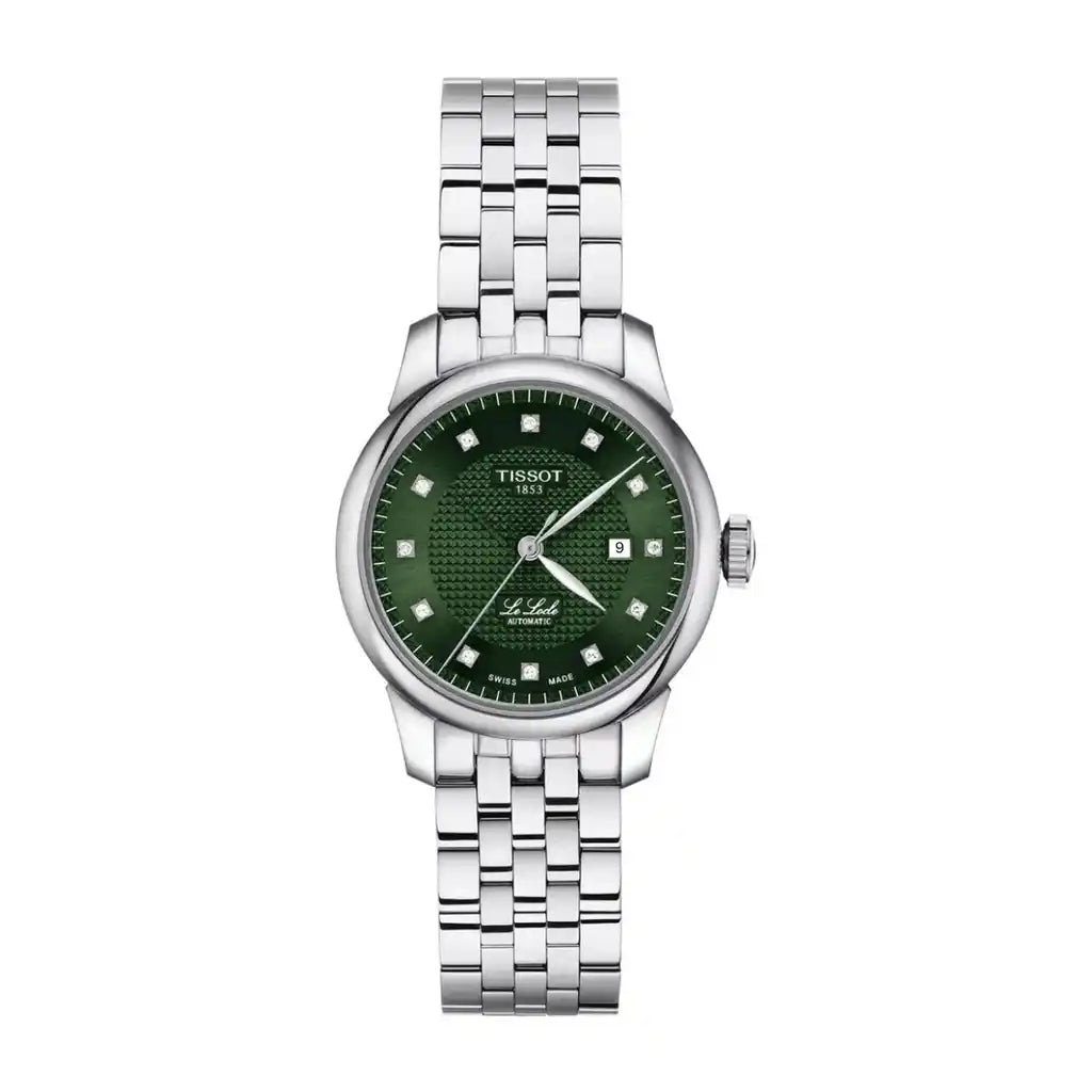 Tissot Le Locle T006.207.11.096.00 Uhr mit Grün , Edelstahl, 29 mm