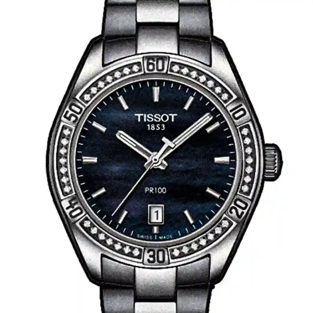TISSOT T-Classic Quartz met parelmoer 36 mm