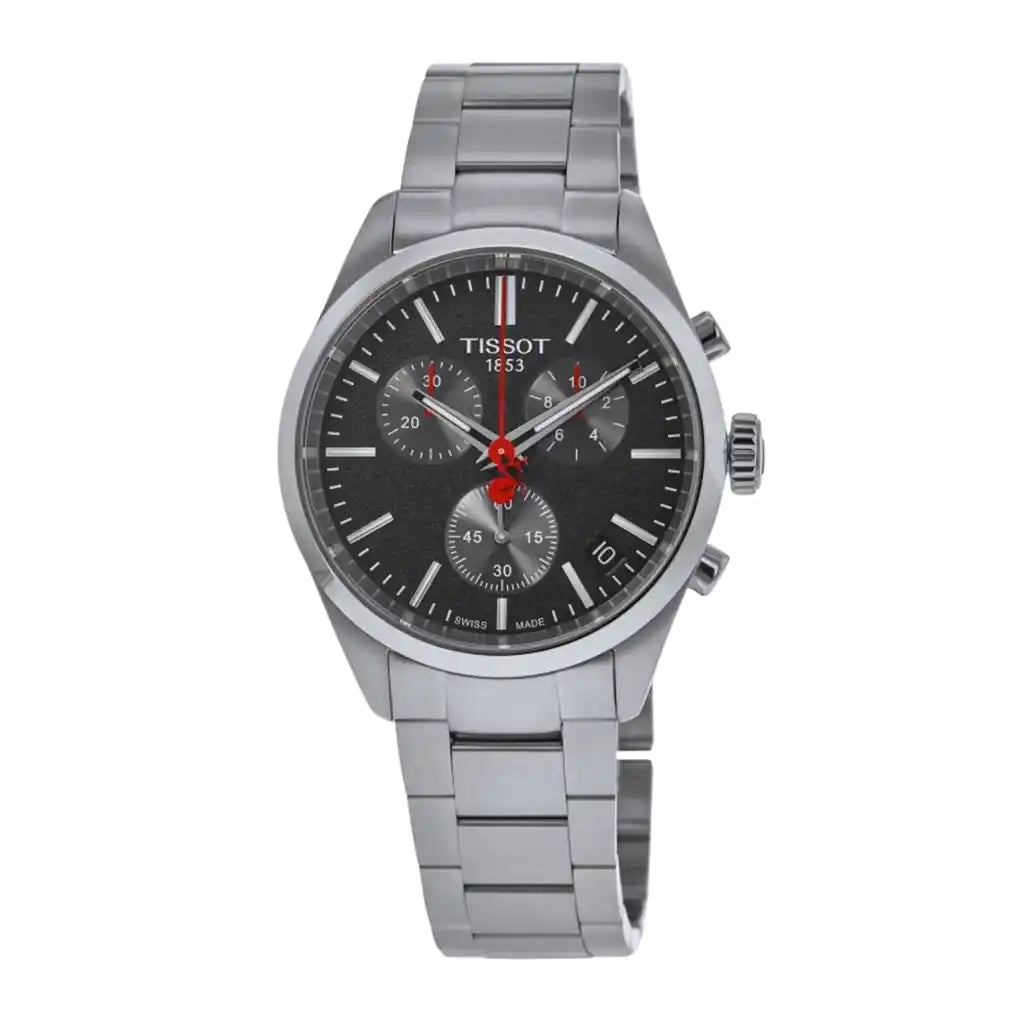 Tissot PR 100 T150.417.11.051.01 40mm mit Schwarz , Edelstahl, 40mm