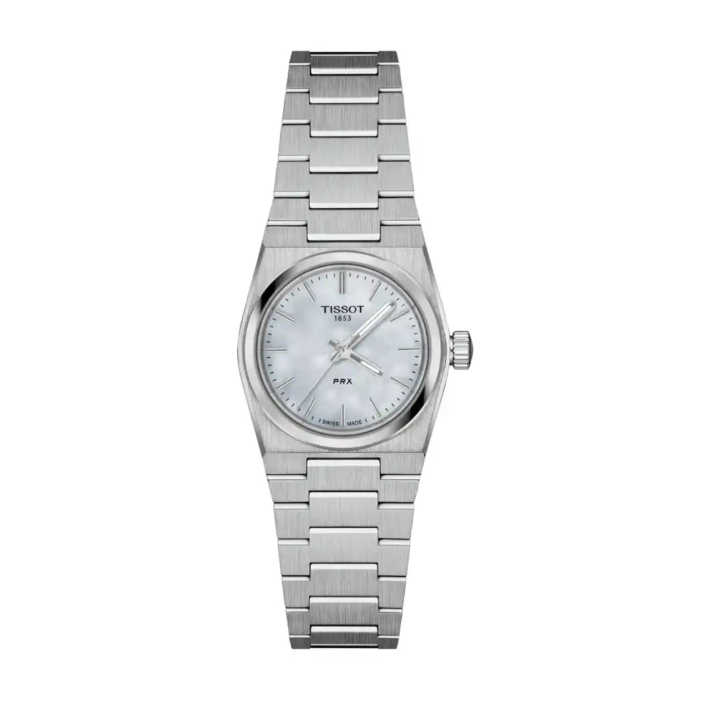 Tissot PRX T137.010.11.111.00 Uhr mit Perlmutt , Edelstahl, 25 mm