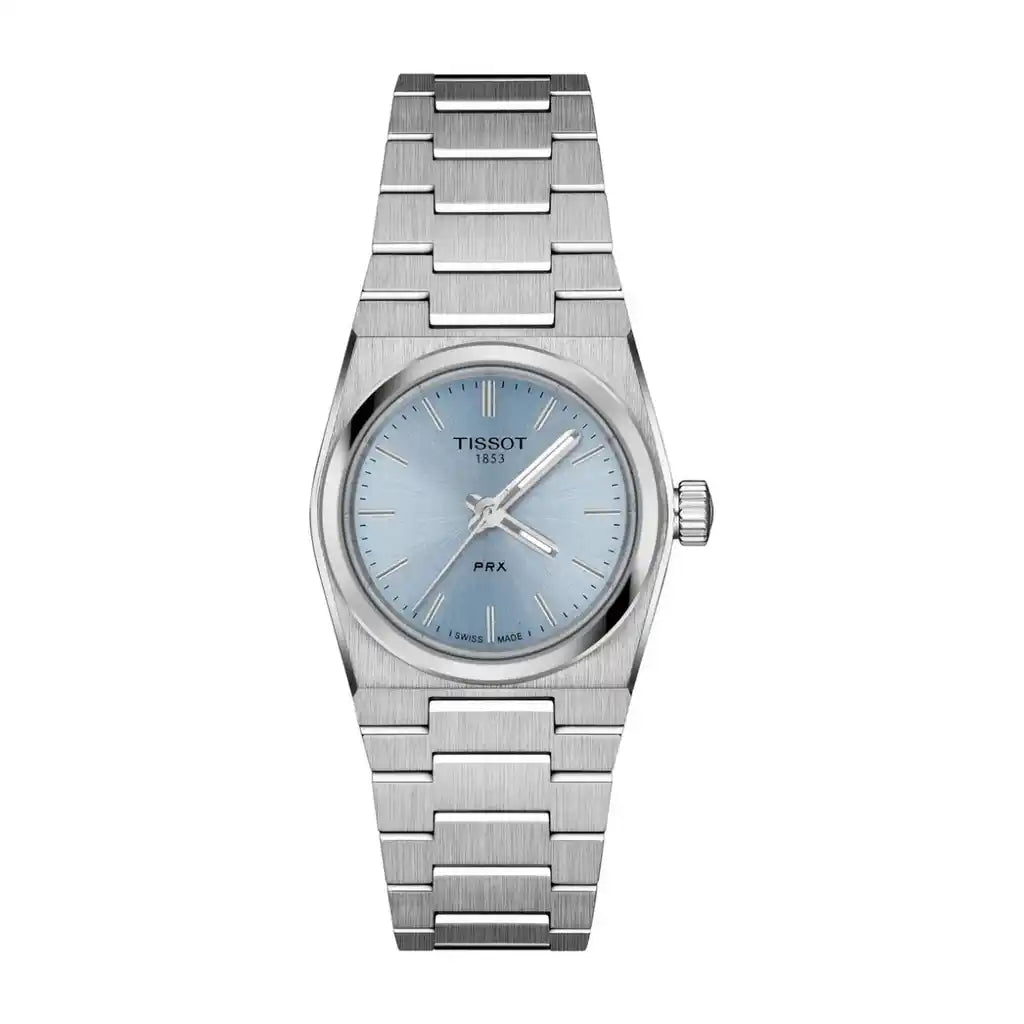 Tissot PRX T137.010.11.351.00 Uhr mit blauem Zifferblatt, Edelstahl, 25 mm
