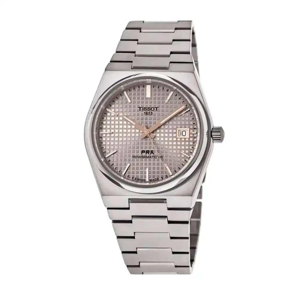 Tissot PRX T137.807.44.061.00 – Uhr mit Grau und Titangehäuse, 38 mm