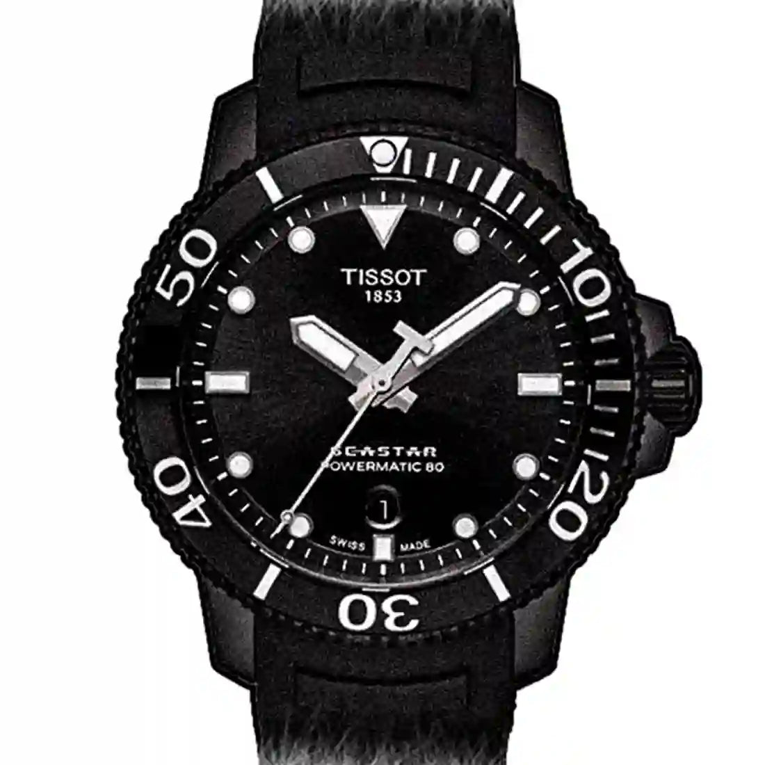TISSOT T-Sport Automatic Zwart 43 mm