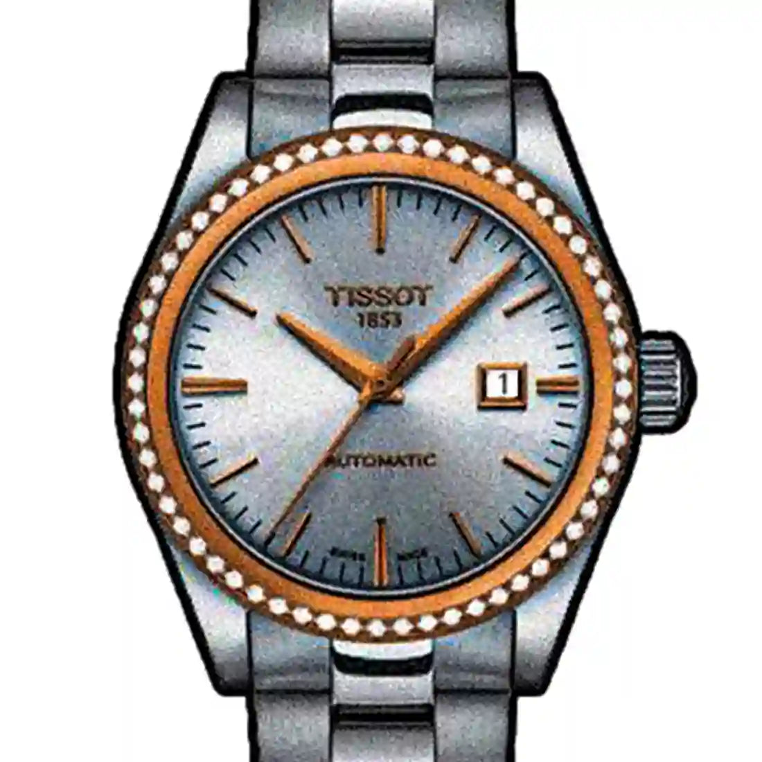 TISSOT T-Gold Automatik Silber