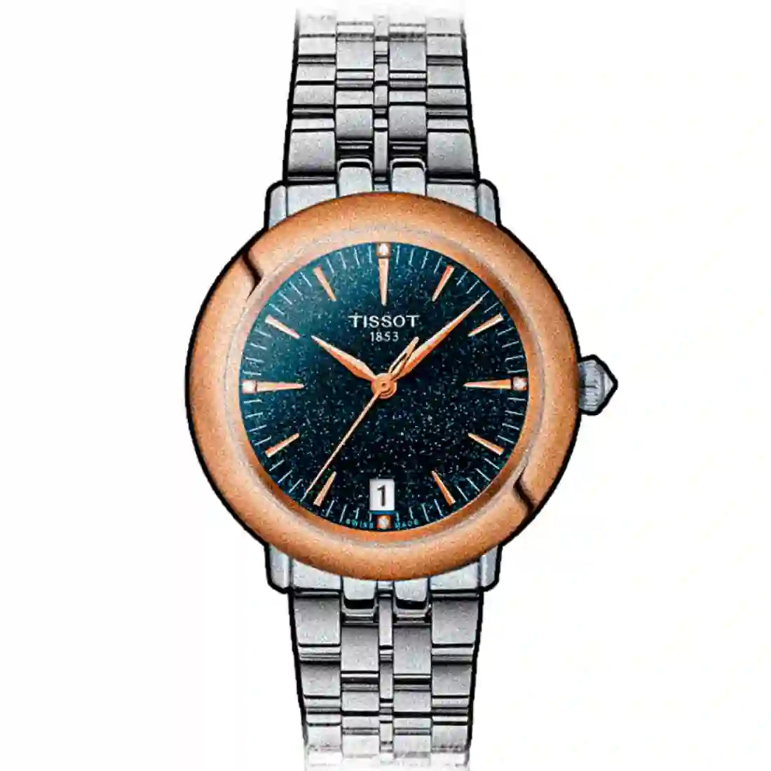 TISSOT T-Gold Quartz Blue 33mm