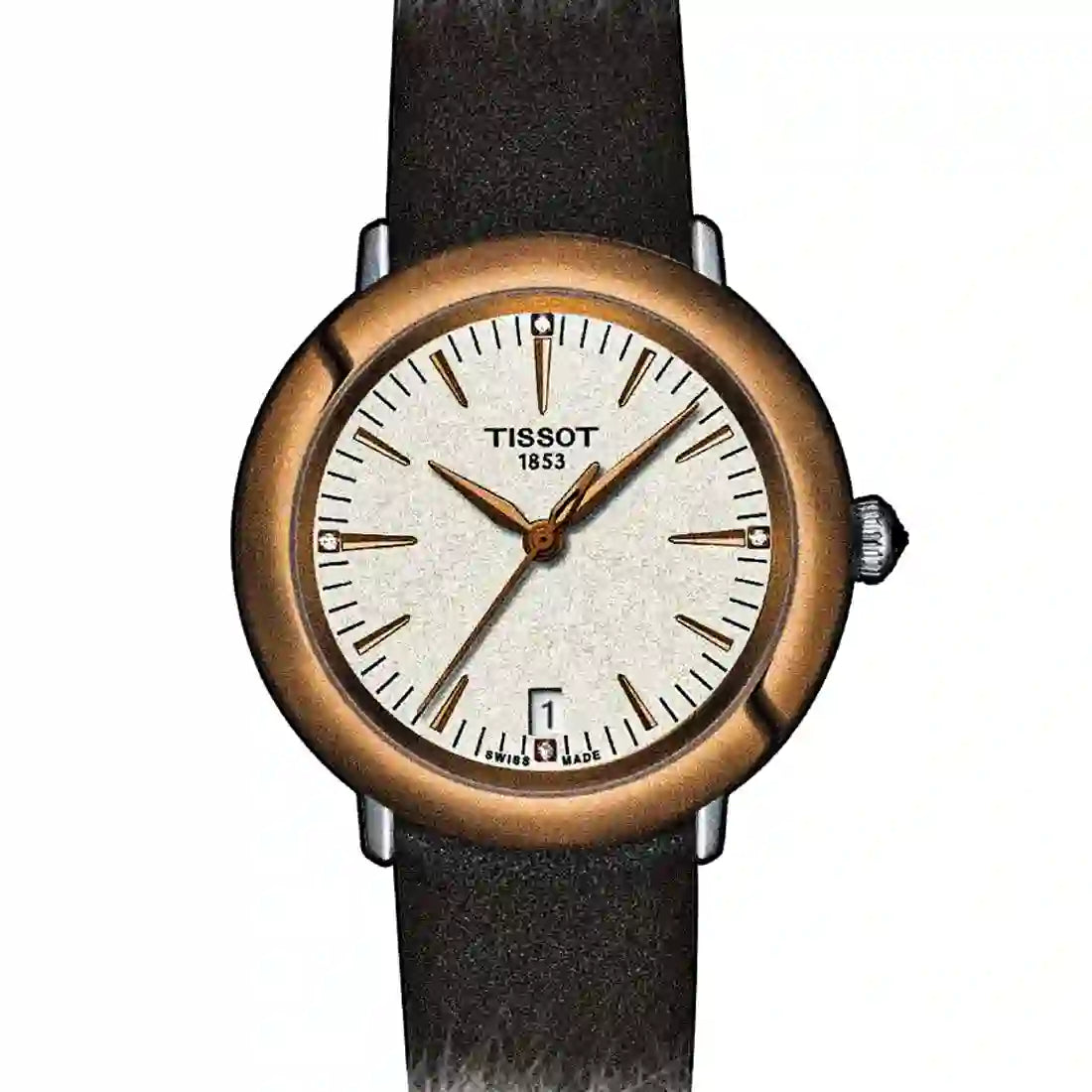 TISSOT T-Gold Quartz Beige 33mm