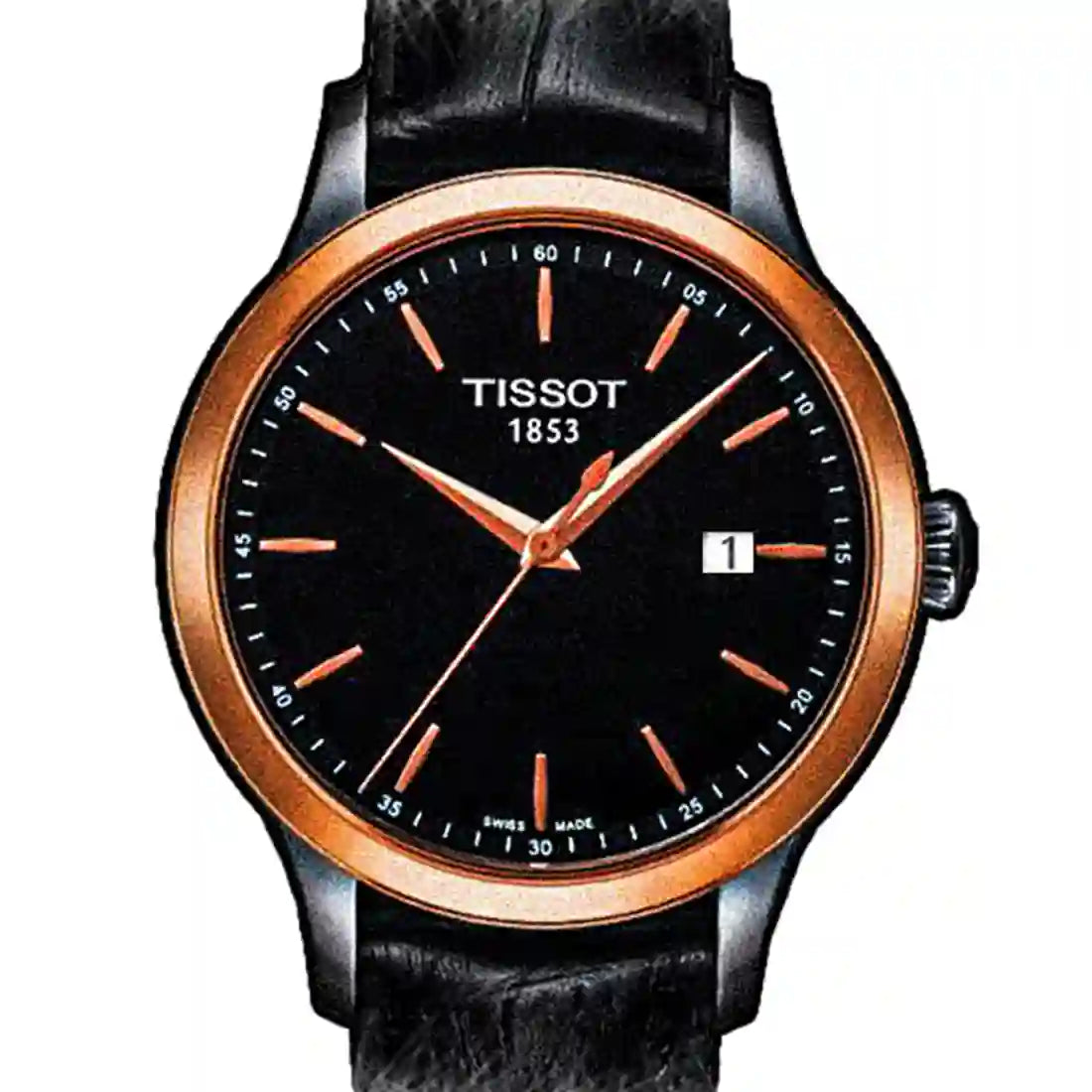 TISSOT T-Gold Quarz Schwarz