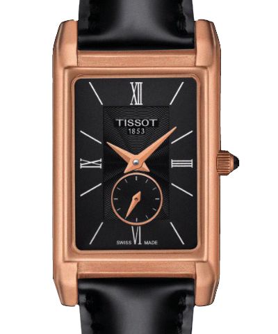 TISSOT T-Gold Quarz Schwarz